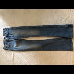 Hollister size 0 low rise bootcut jeans